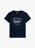 Blue Regular Essential Logo Tee Extended  Women