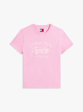 Pink Regular Essential Logo Tee Extended  Women