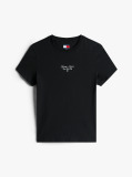 Black Logo Jersey Slim T-Shirt  Women