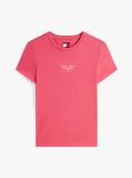 Pink Logo Jersey Slim T-Shirt  Women