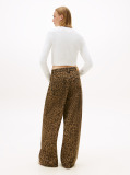 White Tommy Flag Sequin Slim Jumper  Women