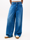 Denim Charlie Mid Rise Loose Wide Leg Jeans  Women
