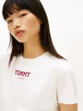 Beige Essential Regular Logo T-Shirt  Women