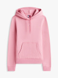Pink Linear Logo Fleece Hoody  Women