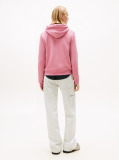 Pink Linear Logo Fleece Hoody  Women
