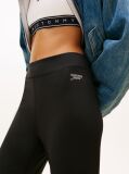 Black Logo Slim Kick Flare Leggings  Women