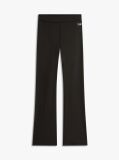 Black Logo Slim Kick Flare Leggings  Women