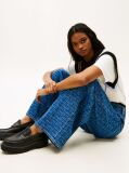 Denim Spell-Out Mid Rise Loose Jeans  Women