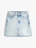 Denim Ultra High Mom Denim Mini Skirt  Women