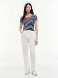 Multi Slim Henley T-Shirt  Women