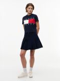 Blue Tommy Flag T-Shirt  Women