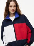 Blue Back Logo Regatta Oversized Windbreaker  Women