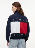 Blue Back Logo Regatta Oversized Windbreaker  Women