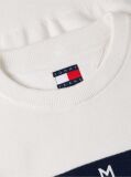 White Tommy Flag Crew Neck Jumper  Women