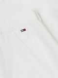 White Textured Twill Pleated Flared Mini Skirt  Women
