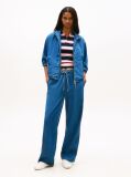 Denim Chambray Denim Loose Drawstring Trousers  Women