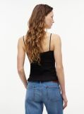 Black Smock Slim Strap Top  Women