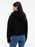 Black Teddy Fleece Zip-Thru Hoody  Women