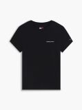 Black Logo Slim Jersey T-Shirt  Women