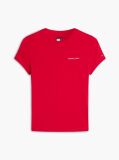 Red Logo Slim Jersey T-Shirt  Women