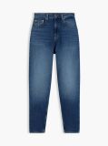 Denim High Rise Tapered Mom Jeans  Women