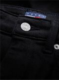 Denim Mom High Rise Tapered Black Jeans  Women
