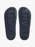 Blue Essential Flag Badge Pool Slides  Men