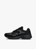 Black Archive Mixed Texture Trainers  Men
