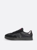 Black The Greenwich Leather Logo Trainers  Women