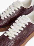 Red The Greenwich Croco-Print Leather Sneakers  Women