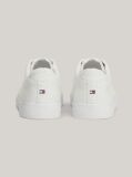 White Essential Canvas Lace-Up Trainers  Men