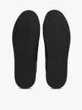 Black Essential Textured Stitch Logo Trainers  Men