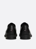 Black Pebble Grain Leather Derby Shoes  Men