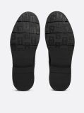 Black Pebble Grain Leather Derby Shoes  Men