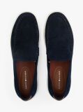 Blue Signature Slip-On Suede Loafers  Men