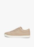Beige Logo Patch Trainers  Men