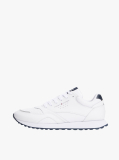White Contrast Heel Logo Cleat Trainers  Men