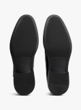 Black Leather Chelsea Boots  Men