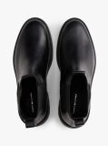 Black Lightweight Leather Chelsea Boots  Men
