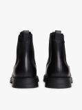 Black Lightweight Leather Chelsea Boots  Men