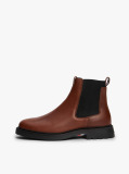 Brown Lightweight Leather Chelsea Boots  Men