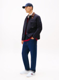 White Icon Signature Tape Court Trainers  Men