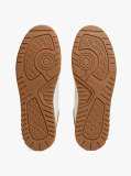 Beige Cleat Basketball Trainers With Leather  Men
