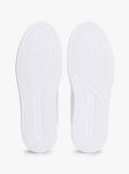 White Lightweight Leather Cupsole Court Trainers  Men
