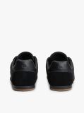Black Textile Low Profile Trainers  Men