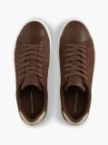 Brown TH Monogram Suede Court Trainers  Men