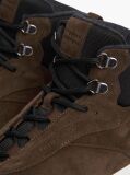Brown Suede Warm Lining Hybrid Chukka Boots  Men