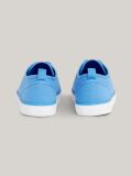 Blue Enamel Flag Canvas Trainers  Women