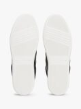 Black TH Monogram Leather Court Trainers  Women