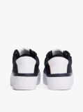 Blue Contrast Trim Trainers  Women